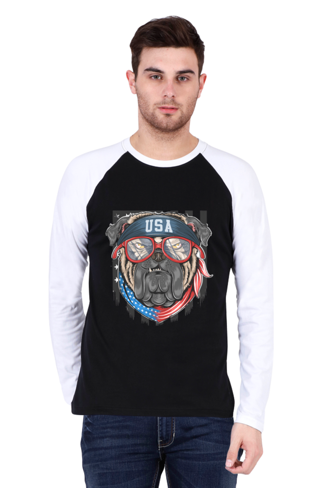 Bluelander's Raglan Cotton Full Sleeve T-Shirt, Supreme Style and Comfort!
