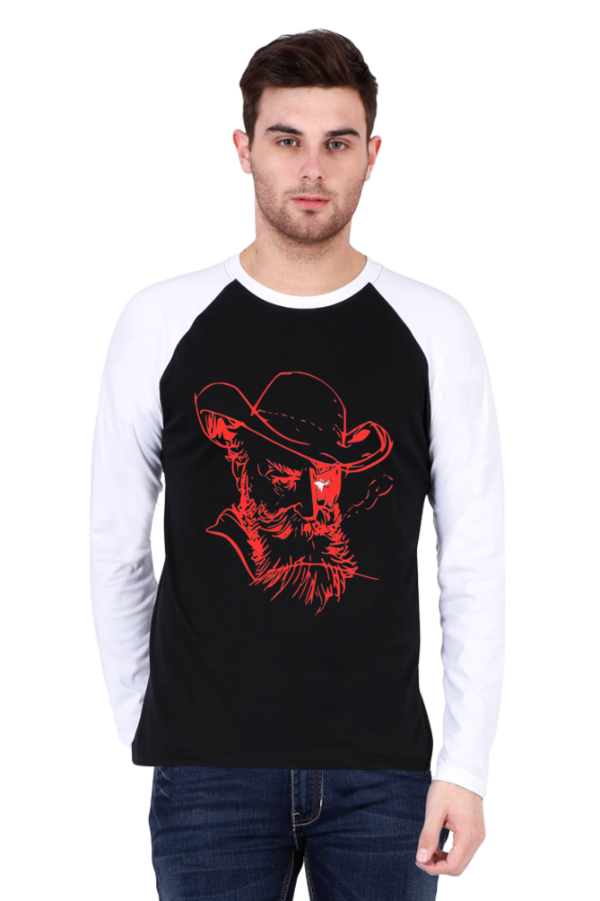 Step into the Future of Fashion with Bluelander's Raglan Cotton Full Sleeve T-Shirts!