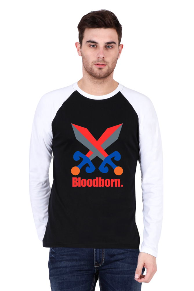 Bluelander's Raglan Cotton Full Sleeve Tee - Level Up Your Style Game!