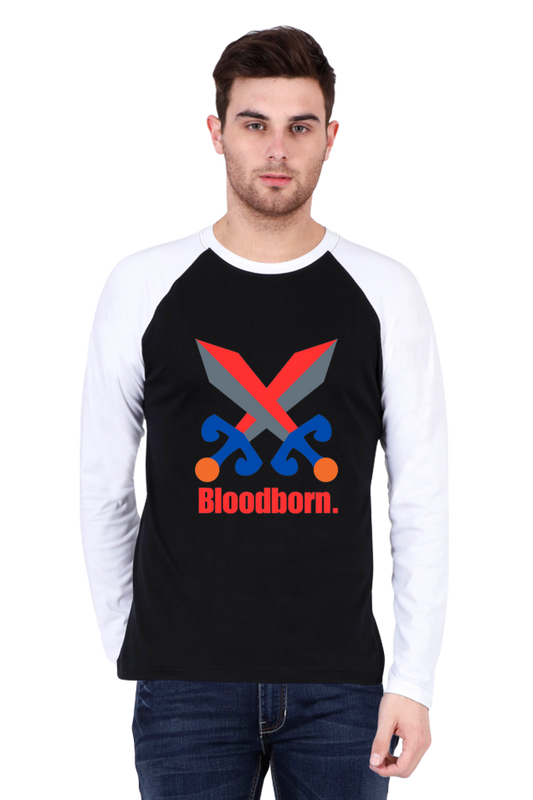 Bluelander's Raglan Cotton Full Sleeve Tee - Level Up Your Style Game!