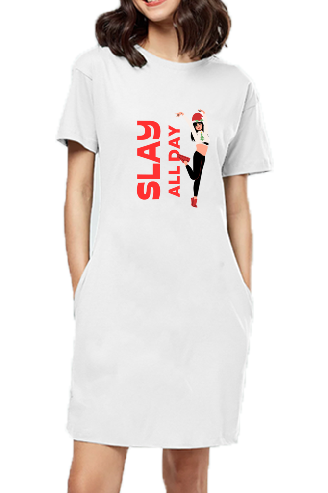 Slay All Day in Style Bluelander Girls & Women's Full Sleeve T-Shirt, Exclusive Design, Supreme Comfort Made in India for Our Beautiful, Strong Sisters and Mothers