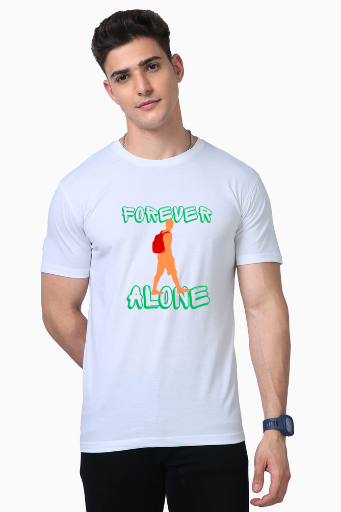 Supreme Comfort: Bluelander Supima Tee Stylishly Navigate Your Journey to Success, Alone and Strong