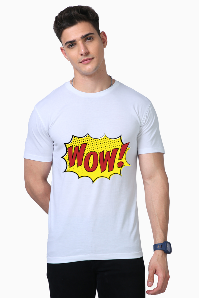 Stand Out in Style: Bluelander's Supima Cotton Half Sleeve T-Shirt - Your Fashion Statement!