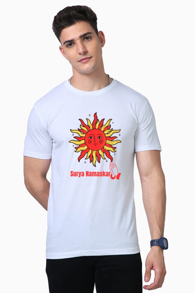 Experience Supreme Comfort: Bluelander's Supima Half Sleeve T-Shirts - Color Your World with Comfort!