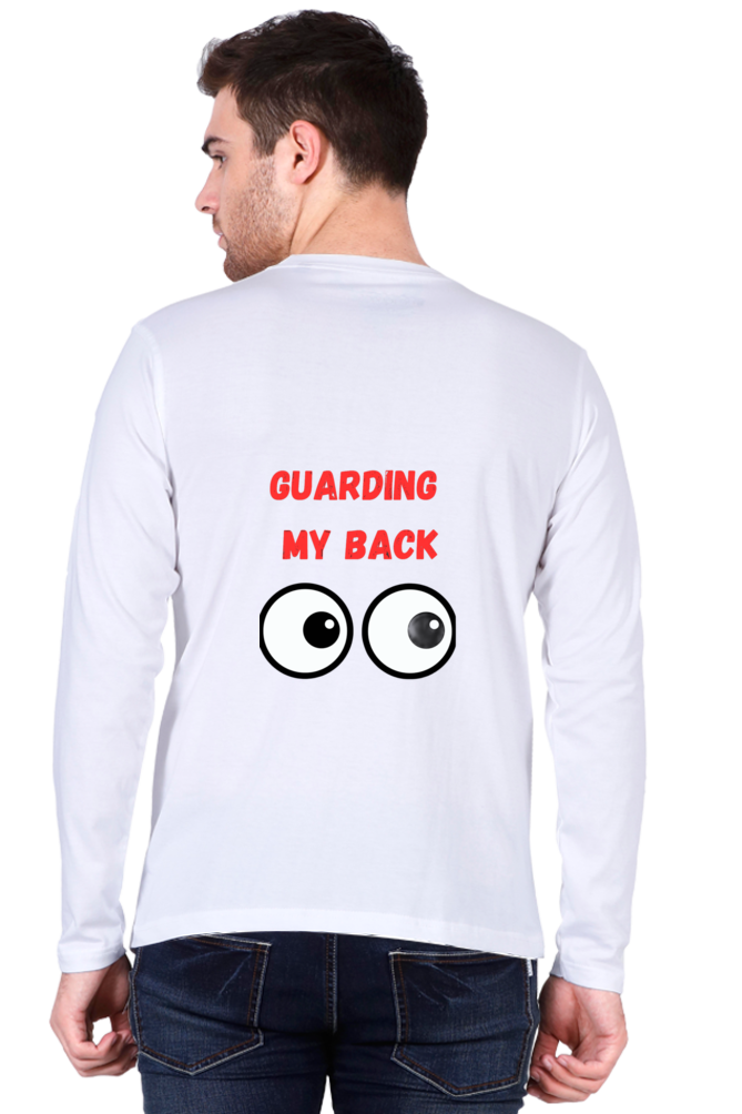 Back in Vogue: Bluelander's Full Sleeve Tee with Latest Back Design – Elevate Your Style.