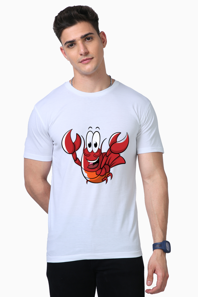 Step Up Your Style Game with Bluelander's Supima Cotton Half Sleeve T-Shirt!