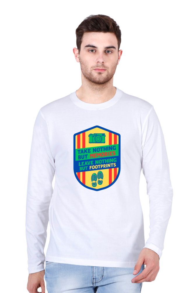 Dress Like Royalty: Bluelander's Cotton Full Sleeve T-Shirts – Luxury with a Standout Design Legacy.