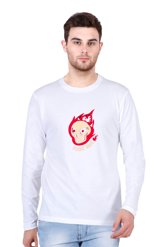 Discover Timeless Comfort with Bluelander Classic Cotton Full Sleeve T-Shirt – Elevate Your Style Today