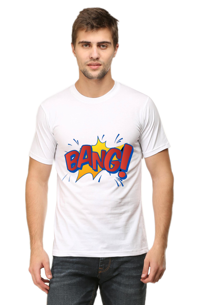 Stand Out with Bluelander's Cotton Half Sleeve T-Shirt!