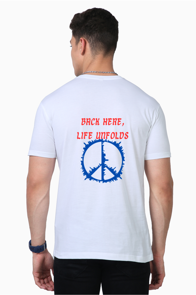 Elevate Your Style with Bluelander's Supima Cotton Half Sleeve T-Shirts – Supreme Comfort Meets Standout Design.