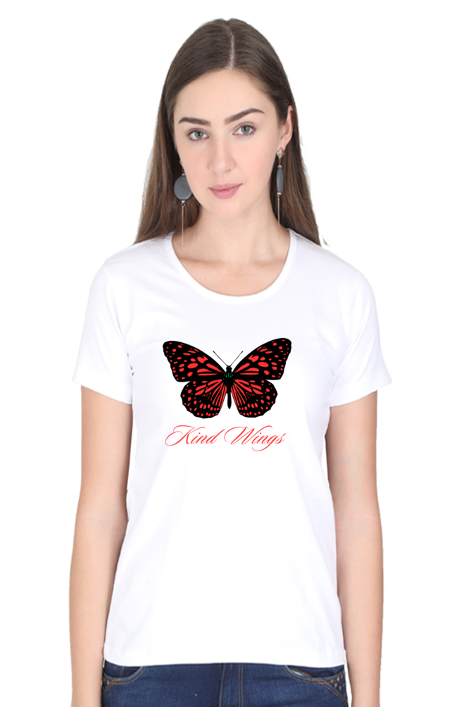 Bluelander Girls and Women's Half Sleeve T-Shirt Dress – 'You Got the King Wings' for Ultimate Style Domination.Rule the Fashion Realm.