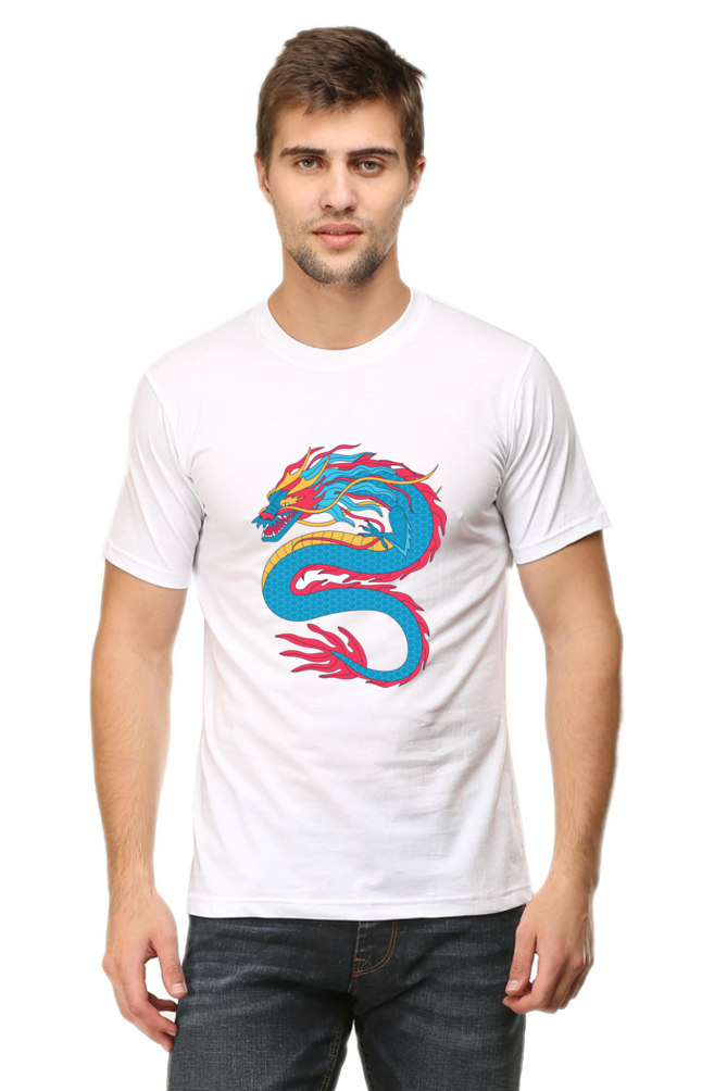 Style Redefined: Embrace Bluelander's Cotton Half Sleeve T-Shirts with Enhanced Design!