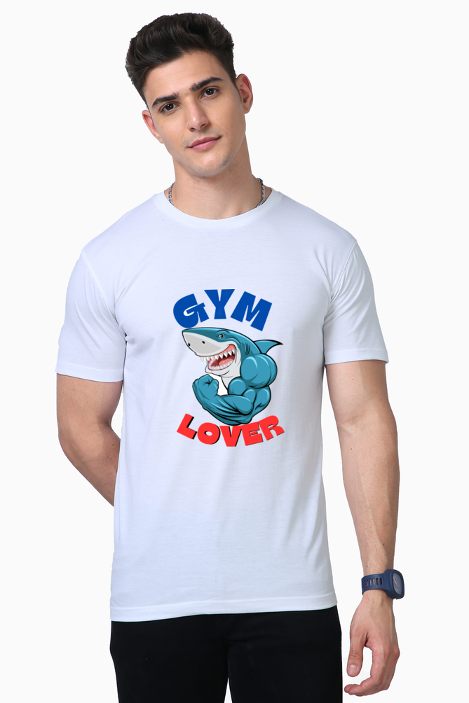 Bluelander Supima Half Sleeve T-Shirt, Made in India for Our Talented and Beautiful Indians. Elevate Your workout with Style and Supreme Comfort!