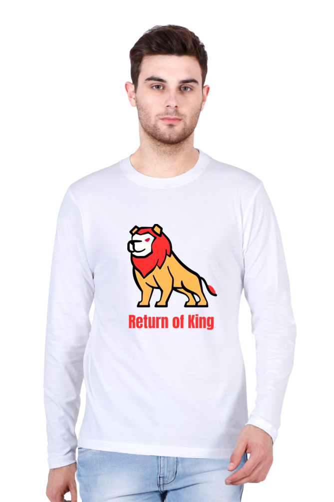 Bluelander's Cotton Full Sleeve T-Shirt - Ride the Wave of Fresh Fashion!