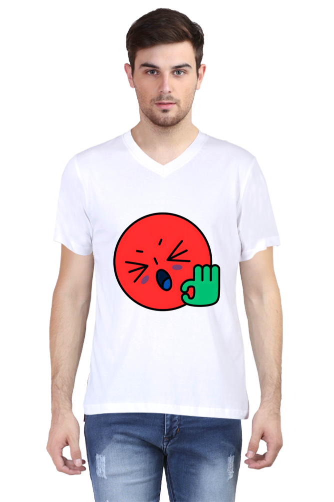 Embrace Comfort and Style: Bluelander's V Neck Half Sleeve Cotton T Shirt!