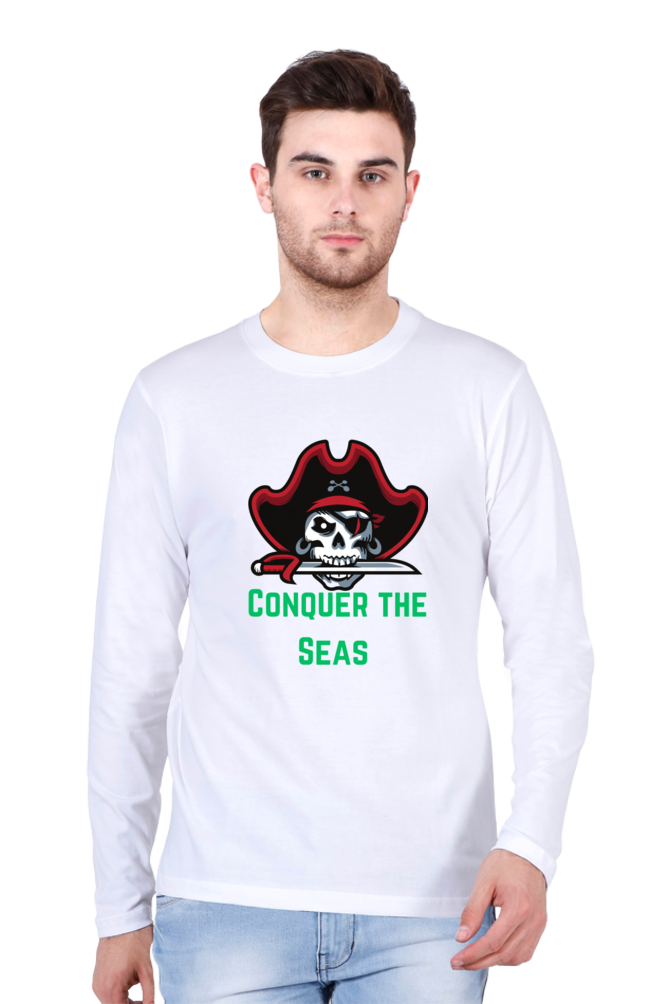 Elevate Your Style: Bluelander's Cotton Full Sleeve Tee, Where Fashion Begins!