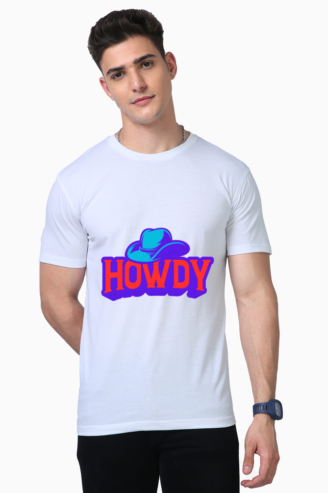 Elevate Your Everyday Look with Bluelander's Supima Cotton Half Sleeve T-Shirt!
