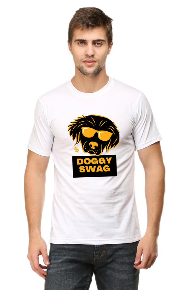 Fashion that Speaks Woofs: Bluelander Cotton Half Sleeve T-Shirts – Unleash Comfort and Style for Dog Devotees.