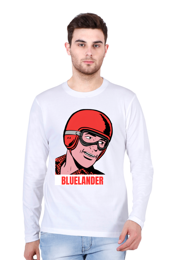 Unveil the Latest Designs with Bluelander's Cotton Full Sleeve T-Shirts!