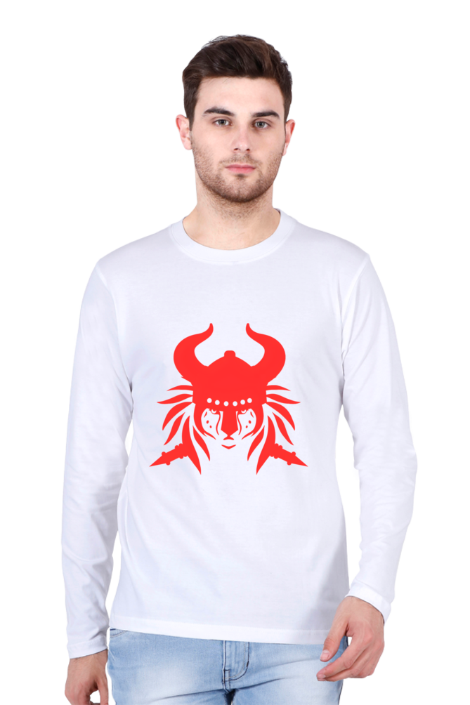Inspire with Ease: Elevate Your Look in Bluelander's Cotton Full Sleeve T-Shirts!