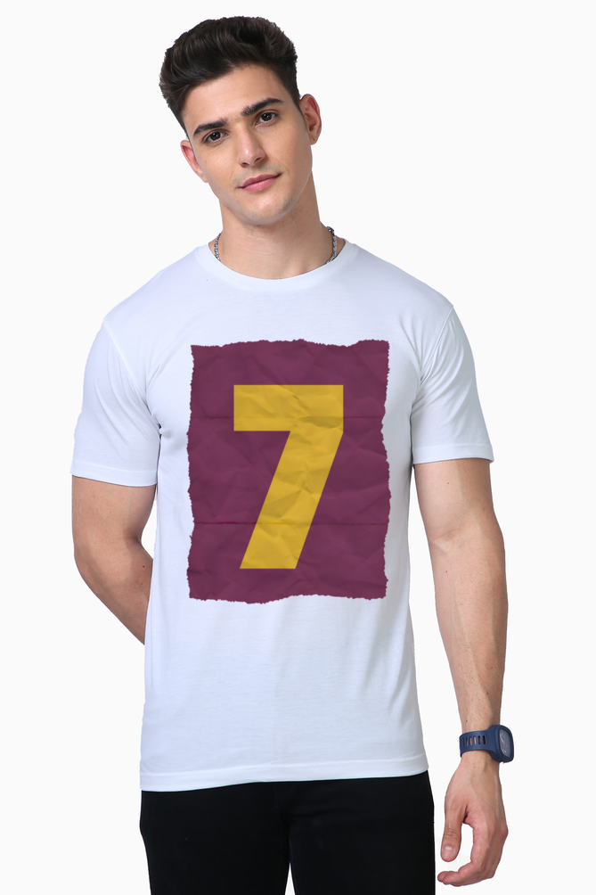 Step into the Fashion Realm with Bluelander's Supima Cotton Half Sleeve T-Shirt!