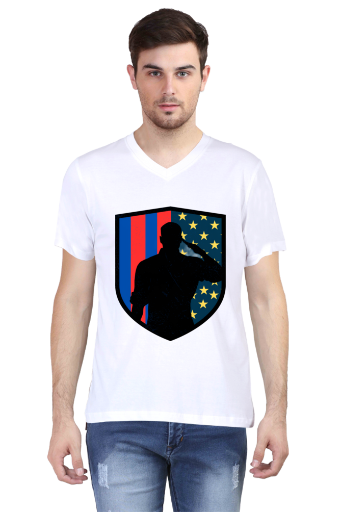 Elevate Your Casual Style: Bluelander's V Neck Cotton Half Sleeve T-Shirts