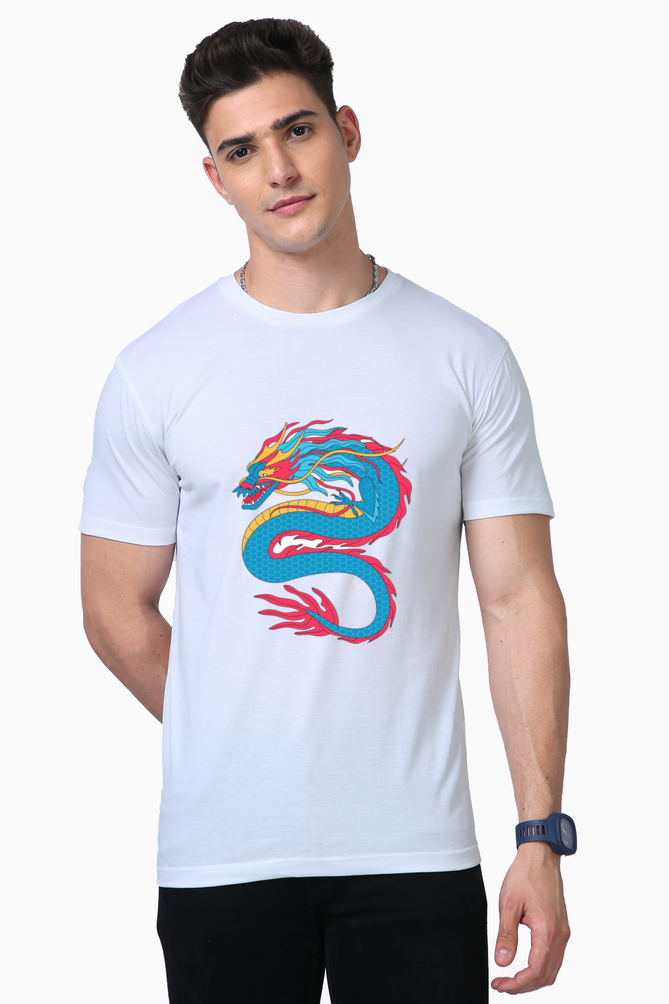 Indulge in Everyday Luxury: Bluelander's Supima Half Sleeve Tees - Your Style Sanctuary!