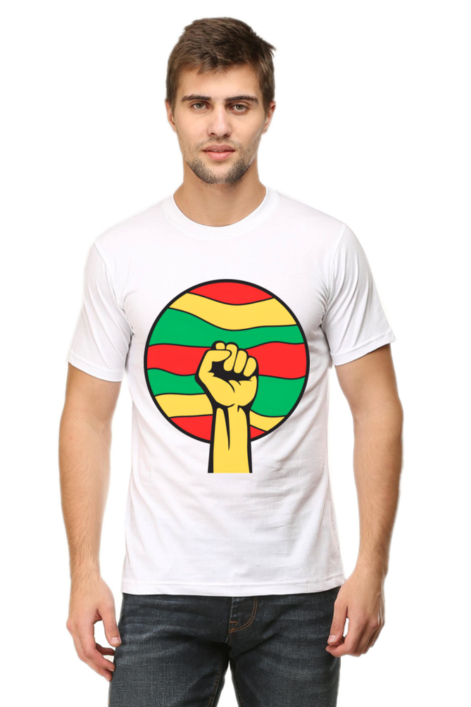 Get Noticed where ever you go with Bluelander's Cotton Half Sleeve T-Shirts: Stand Out with Future Fashion!