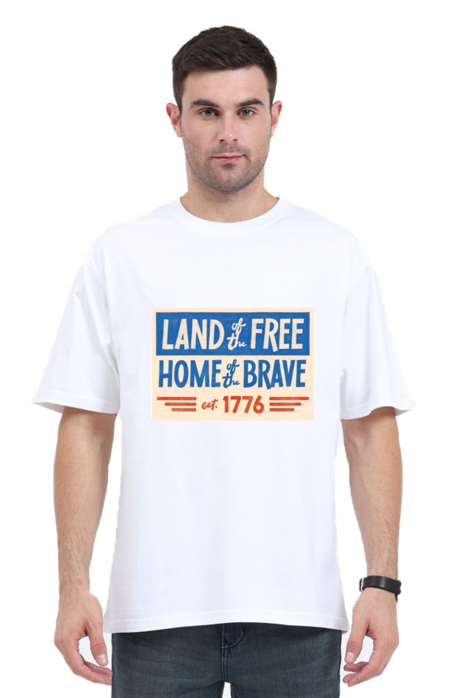 Unmatched Comfort: Bluelander Oversize Classic Cotton T-Shirts, Elevate Your Casual Look!