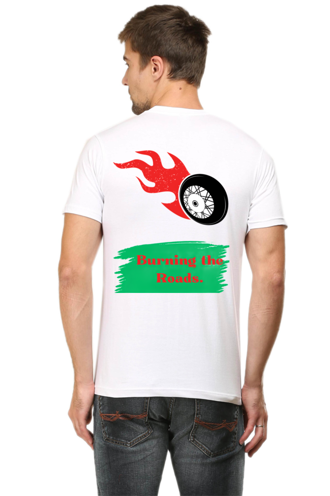 Step into Comfort and Style with Bluelander's Cotton Half Sleeve T-Shirt!