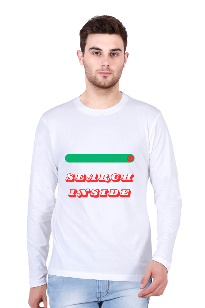 Make a Bold Statement with Bluelander's Cotton Full Sleeve T-Shirts - Elevate Your Style!