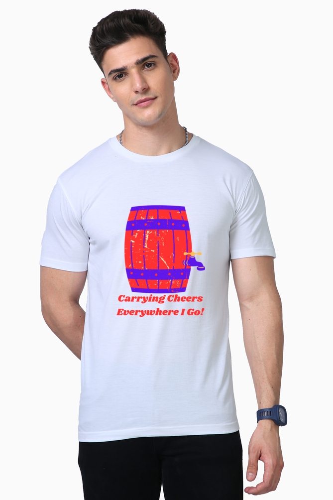 Elevate Your Every Move: Bluelander's Supima Half Sleeve Tees - Dance through Life in Style!