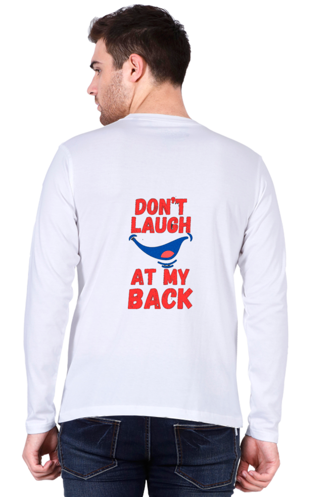 Stand Out in Style: Bluelander Full Sleeve Cotton T-Shirts – Enhanced Back Design for Supreme Comfort and Timeless Elegance.