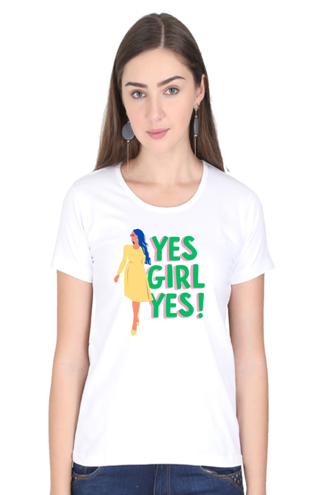 Empowering Every She: BlueLander's Girls and women's Cotton Half Sleeve T-Shirts - Enhanced Design and Supreme Comfort, Tailored for Our Sisters and Moms in India.