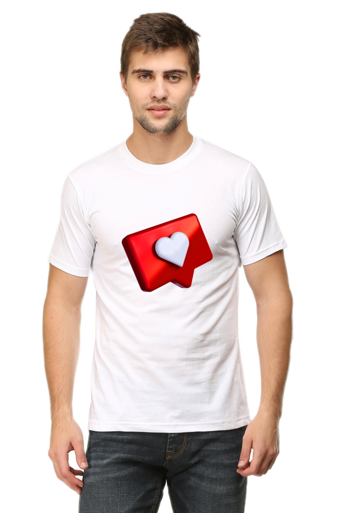 Elevate Your Romance: Fall in Love with Bluelander's Cotton Half Sleeve Tees!
