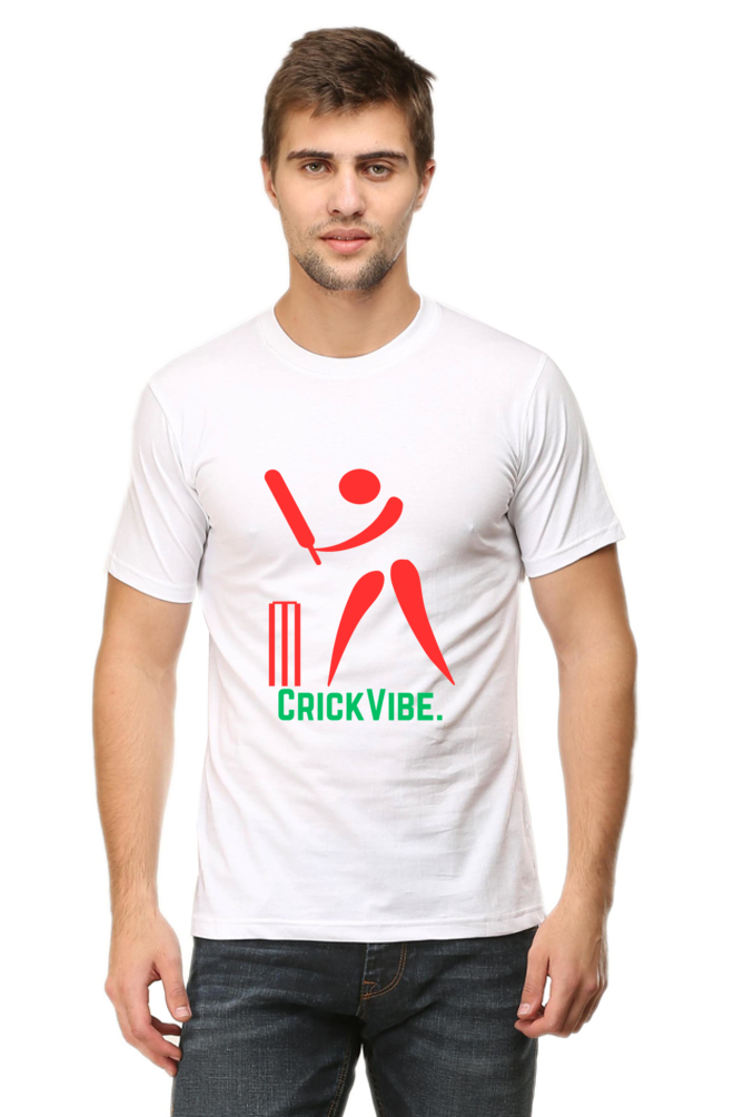 Bluelander's Cotton Half Sleeve T-Shirt -Rock the Cricket Ground in Comfort and Style!