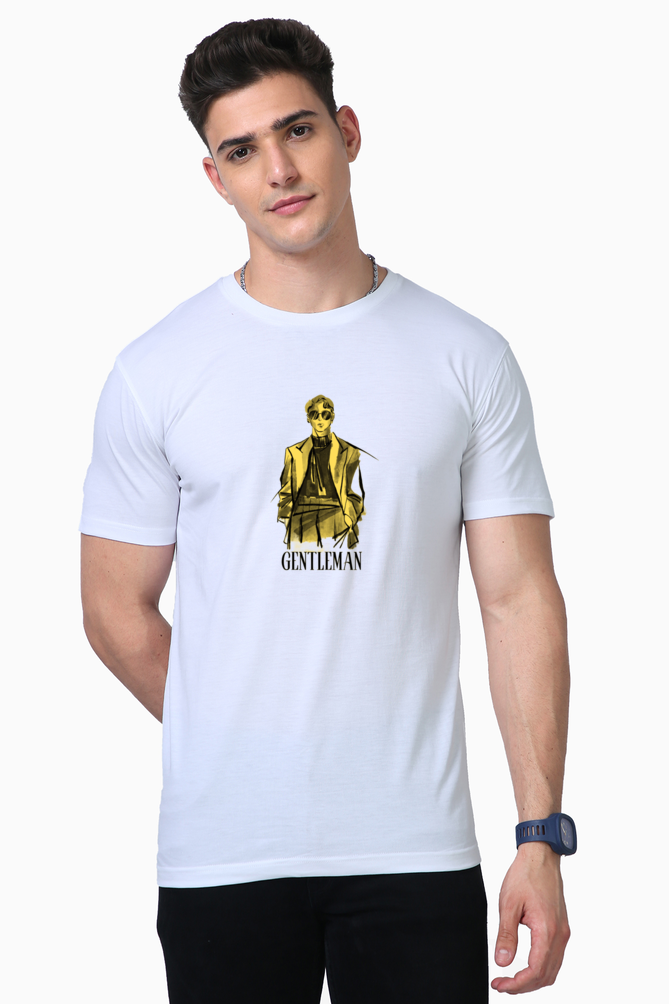 Bluelander Supima Half Sleeve T-Shirts: Unparalleled Comfort for the Modern Gentleman's Arrival in Fashion! #BluelanderFashion #SupimaComfort #ModernStyle
