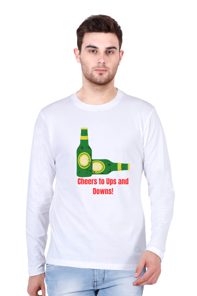 Make Your Weekend Remarkable with Bluelander's Cotton Full Sleeve T-Shirt!