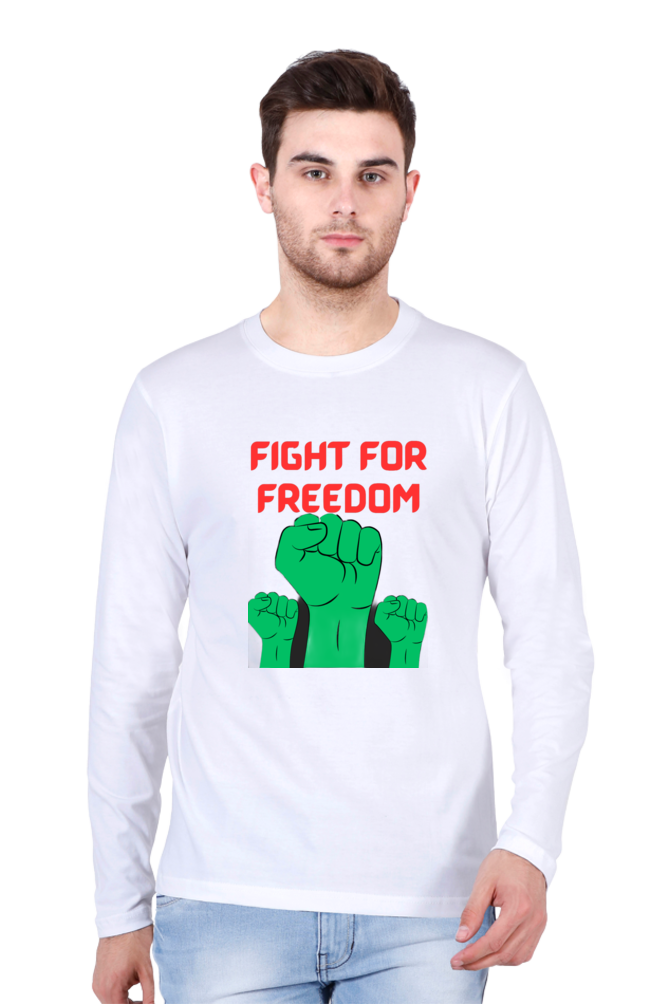 Make a Statement: Bluelander's Cotton Full Sleeve Tee – Unmatched Comfort, Simply Stylish.