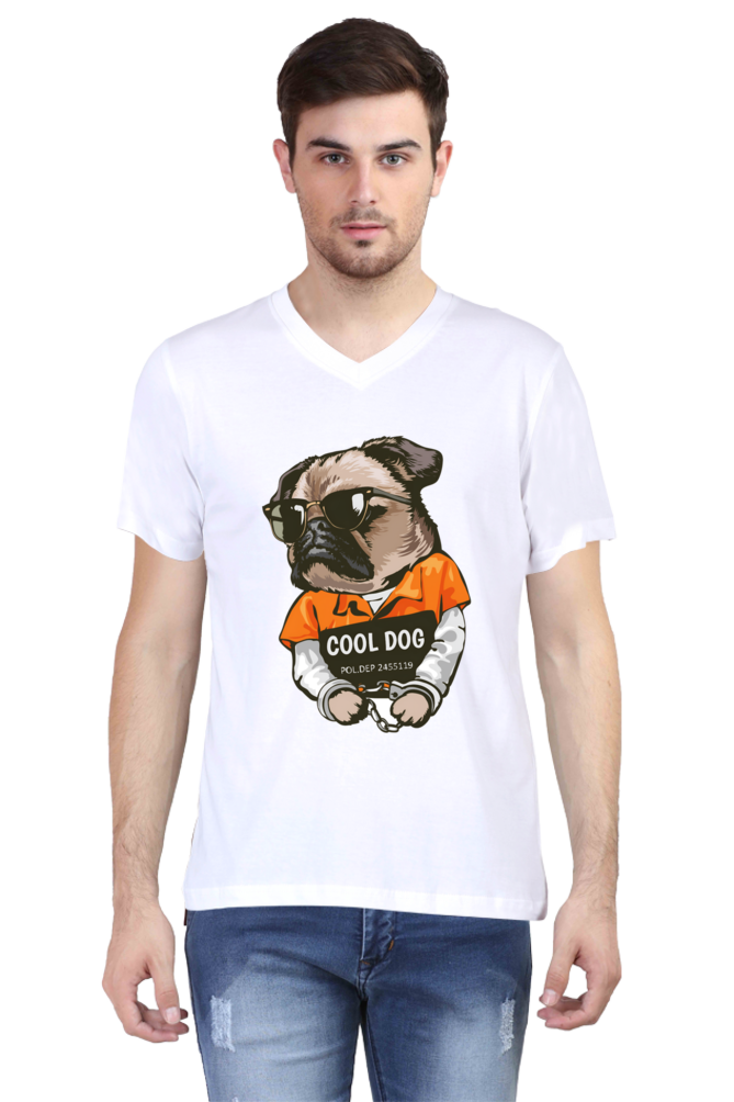 Vibrant V-Neck: Bluelander's V Neck Cotton Half Sleeve T-Shirts, Your Everyday Essential!