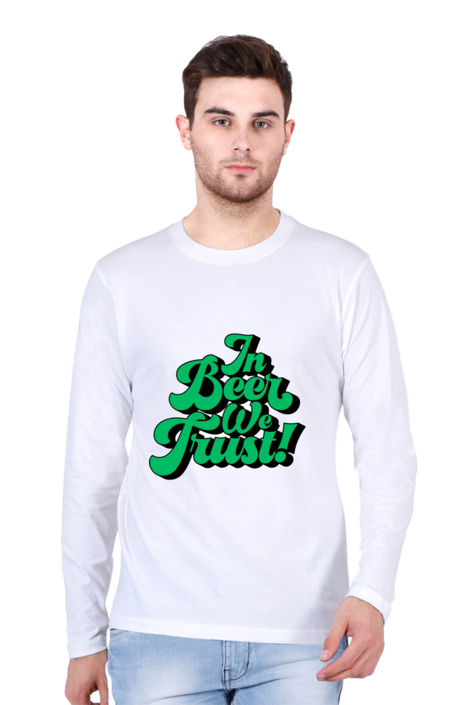 Unleash Your Fashionista: Bluelander's Cotton Full Sleeve T-Shirts - Embrace Comfort and Style!