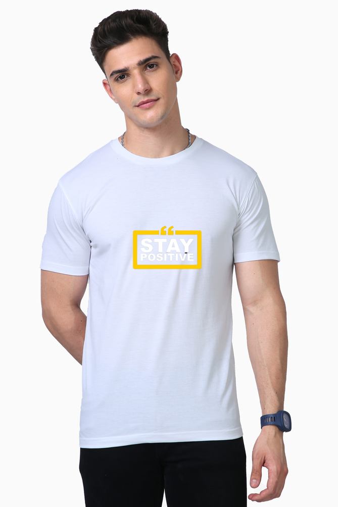 Bluelander Supima Half Sleeve T-Shirts Experience Supreme Comfort and Style – Elevate Your Wardrobe and Stay Positive in Every Environment.
