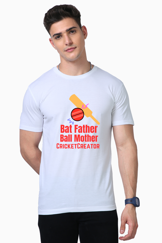 Bluelander's Supima Half Sleeve Tees - Comfort and Style for Every Cricket Fan!