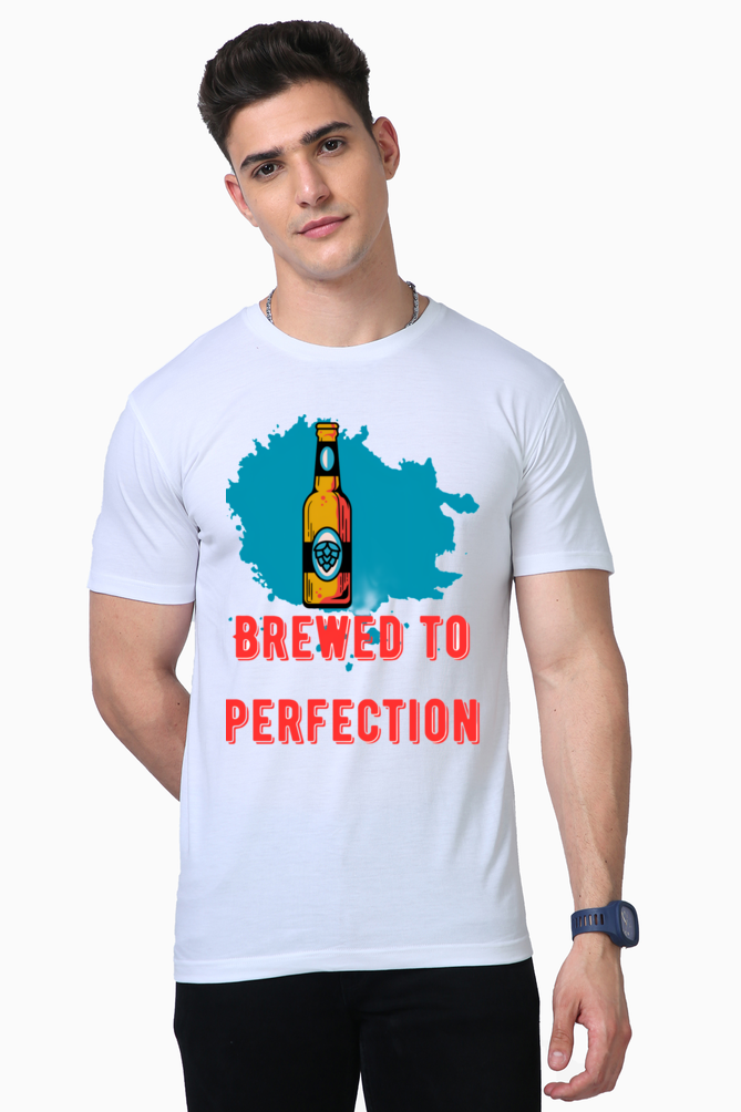 Step into Style: Bluelander's Supima Cotton Half Sleeve T-Shirt, Where Fashion Begins!