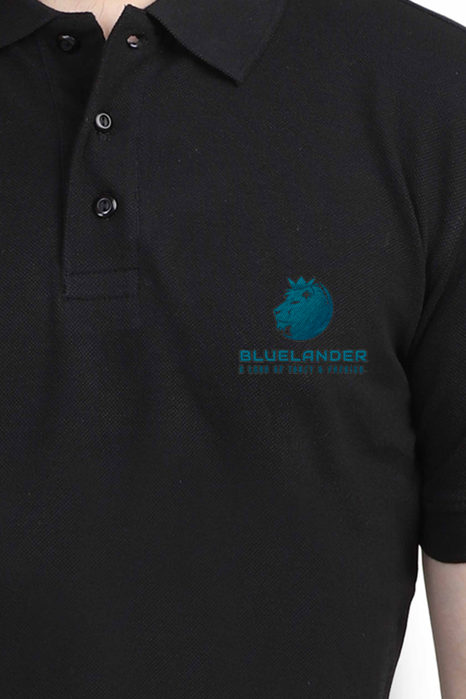 Bluelander's Polo: 220 GSM Premium Cotton - Super Combed, Bio Washed, Unisex Fit. Step into comfort, stride towards your dreams