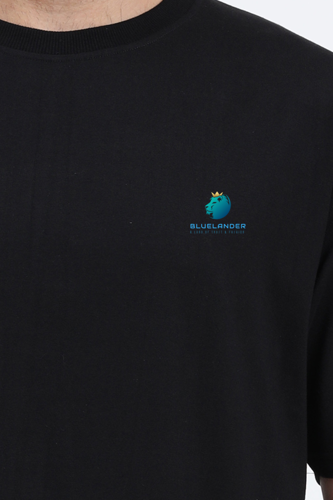 Go Big or Go Home: Bluelander's Oversize Classic Cotton T-Shirts Make a Statement!