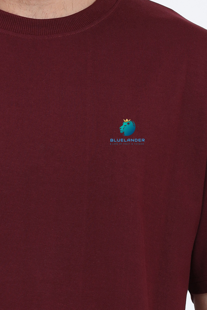 Glow Up Your Nights with Bluelander's Oversize Classic Cotton T Shirts: Futuristic Designs for Stylish Nights!