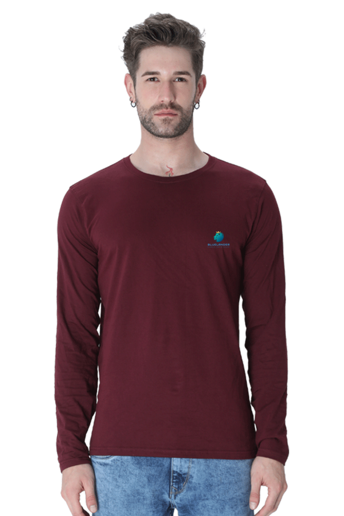 Bluelander's Cotton Full Sleeve T-Shirt - Dominate the Cricket Ground with Style and Comfort!