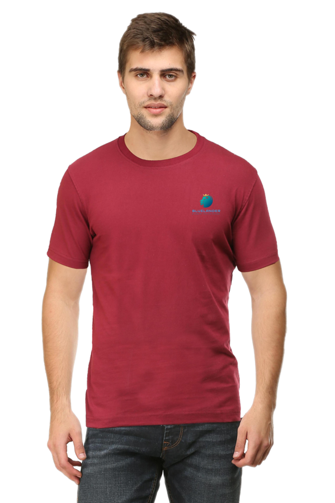 Bluelander's Cotton Half Sleeve T-Shirt -Rock the Cricket Ground in Comfort and Style!