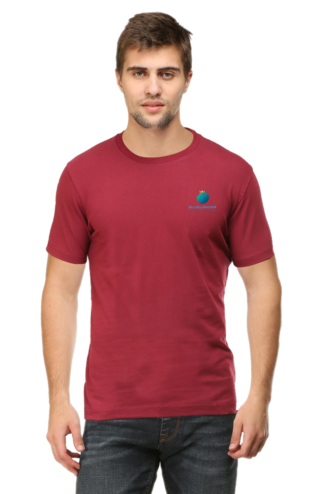 Stand Out in Style with Bluelander's Cotton Half Sleeve T-Shirt!